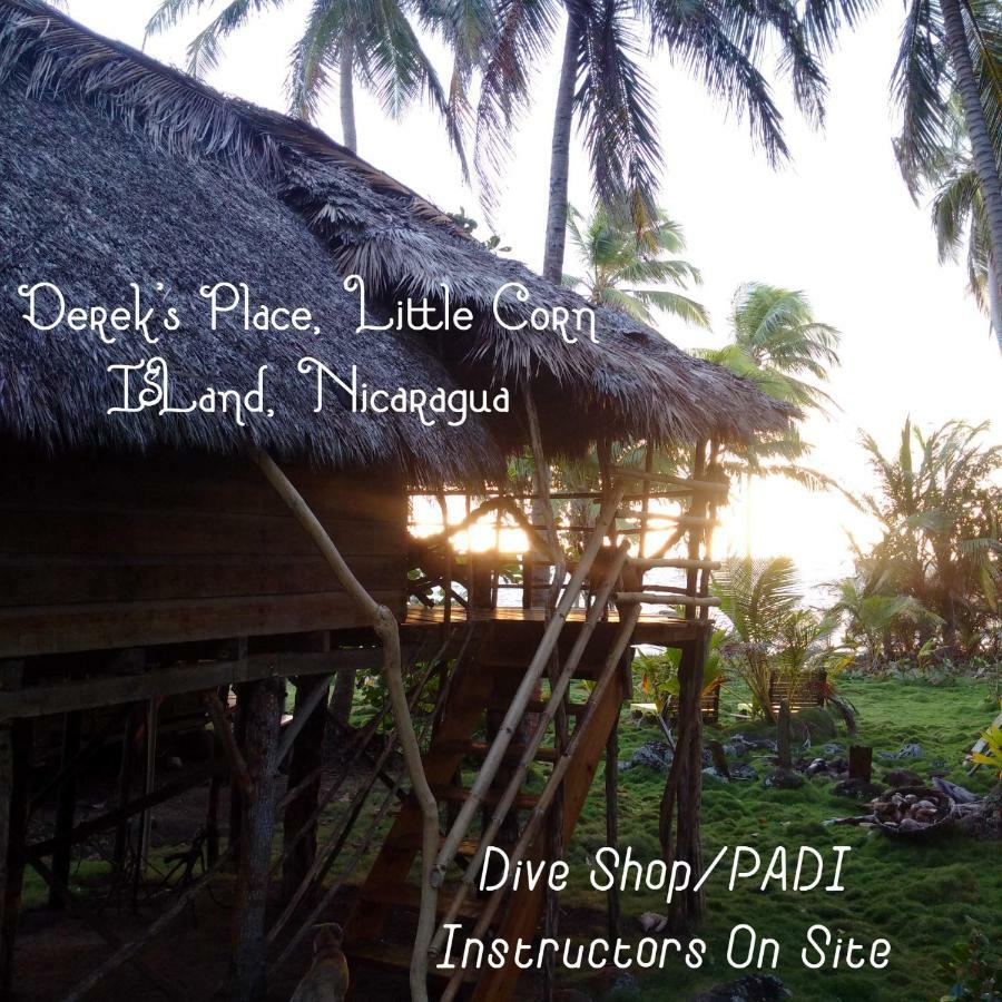Derek'S Place Eco-Lodge Little Corn Island Rom bilde